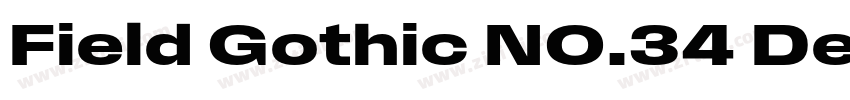 Field Gothic NO.34 Demi XCond字体转换 Field Gothic NO.34 Demi XCond字体转换